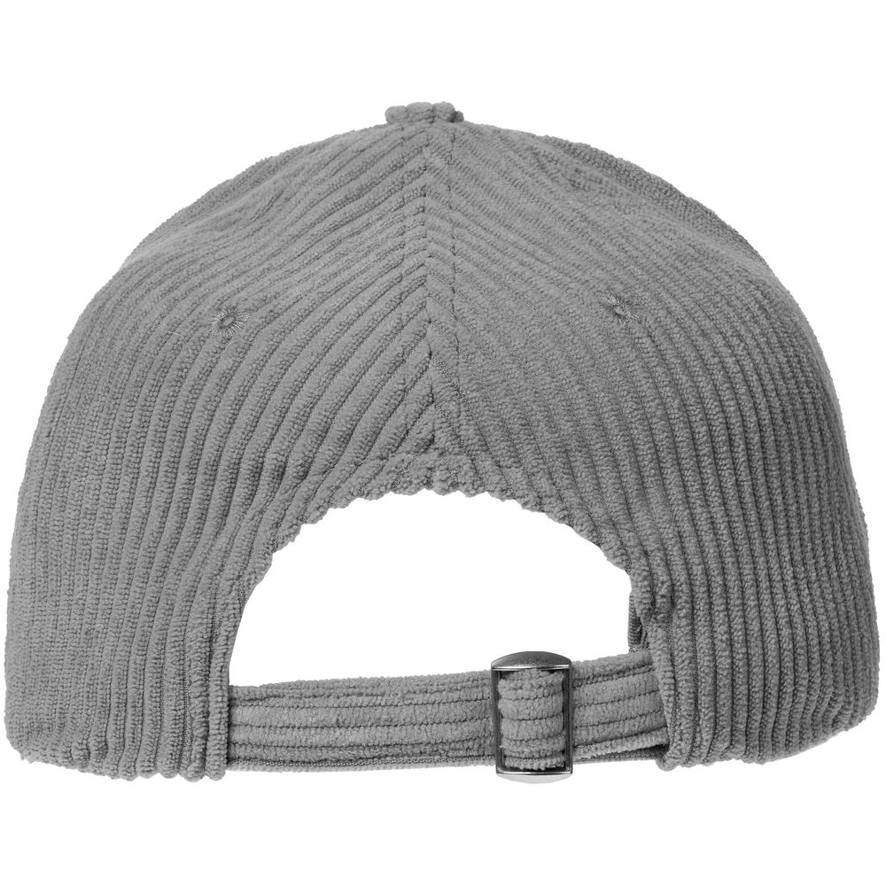 Бейсболка Soft Core, серая (Изображение 4)