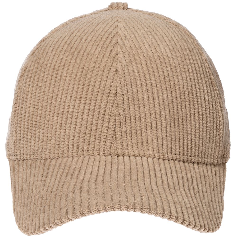 Бейсболка Soft Core, бежевая (Изображение 3)