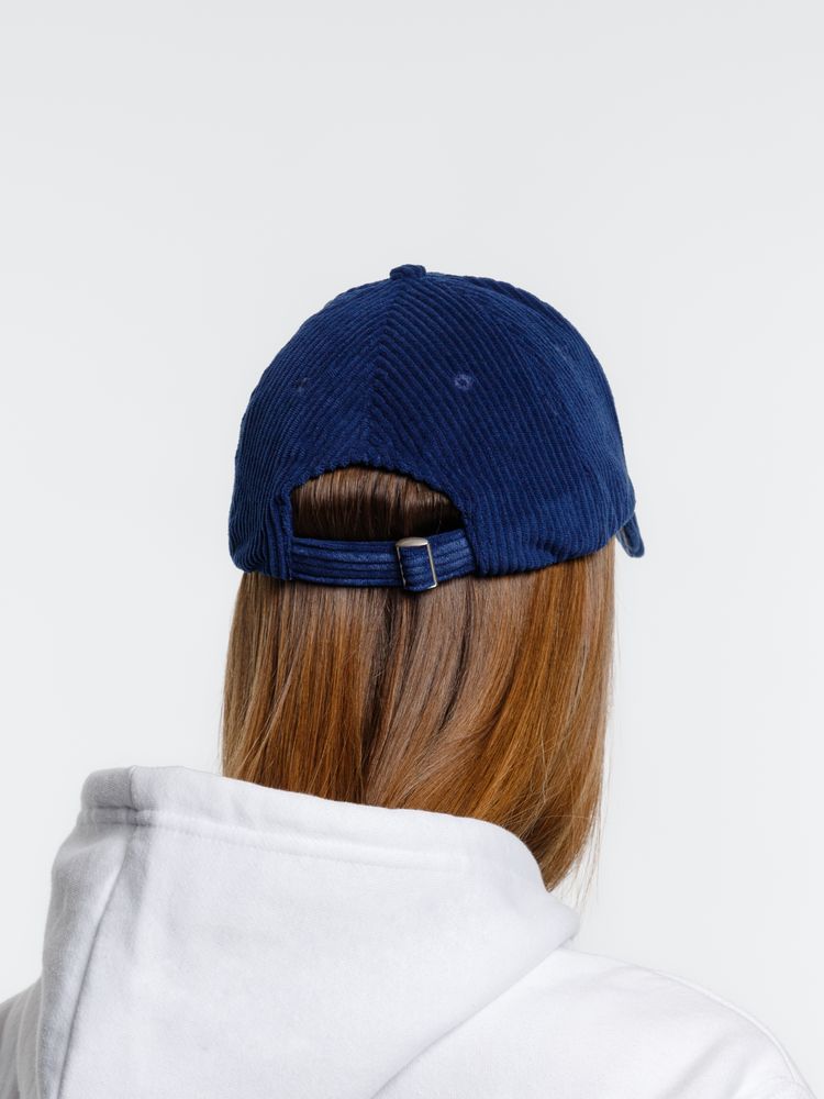 Бейсболка Soft Core, темно-синяя (Изображение 11)