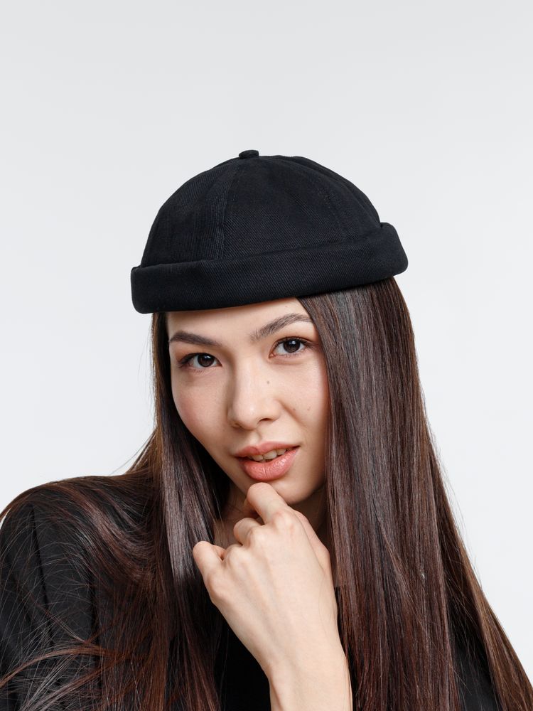 Кепка без козырька Marinero, черная (Изображение 5)