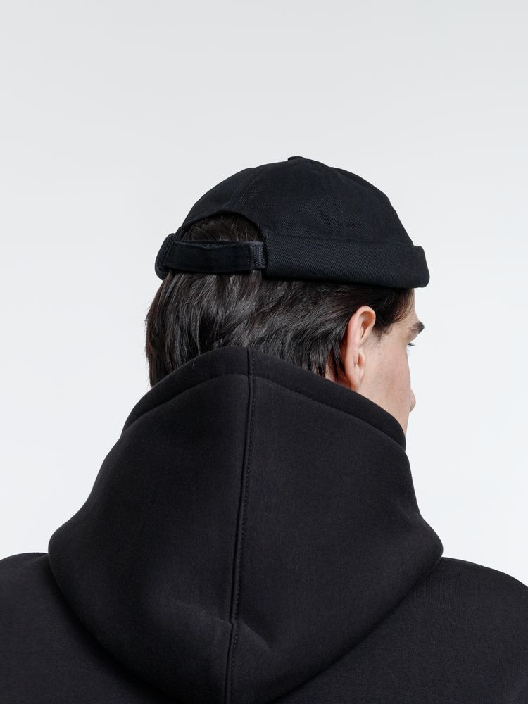 Кепка без козырька Marinero, черная (Изображение 8)