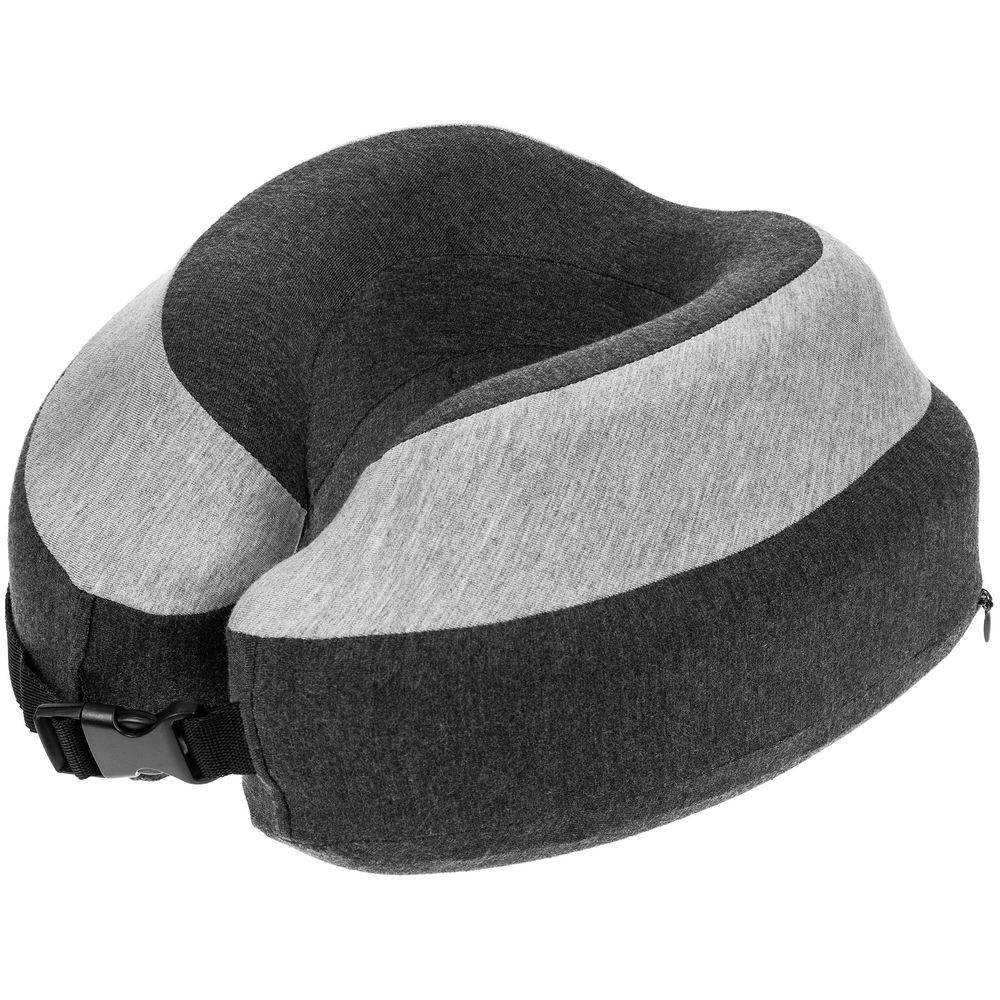 Дорожная подушка Piligrim, серая (Изображение 2)