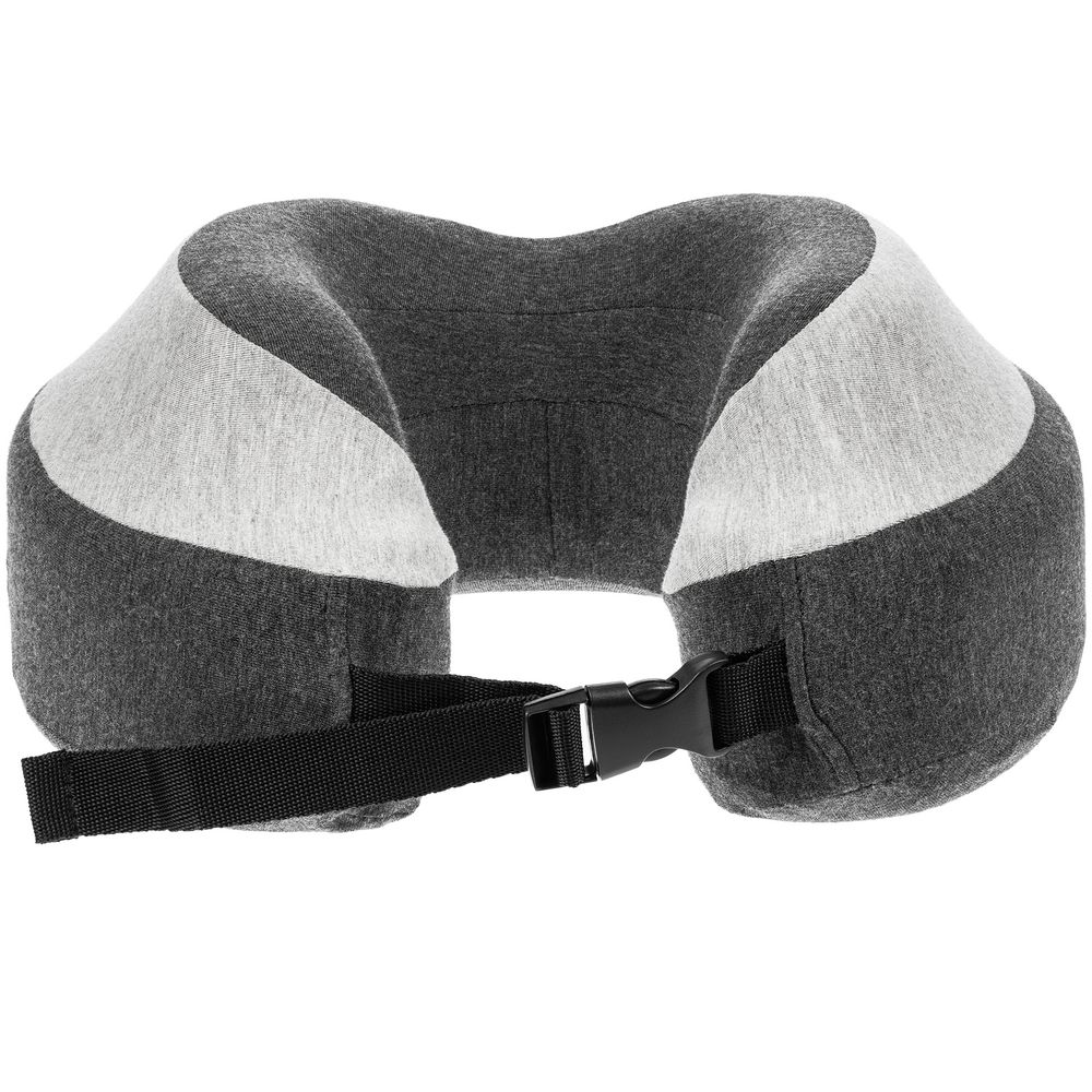 Дорожная подушка Piligrim, серая (Изображение 4)