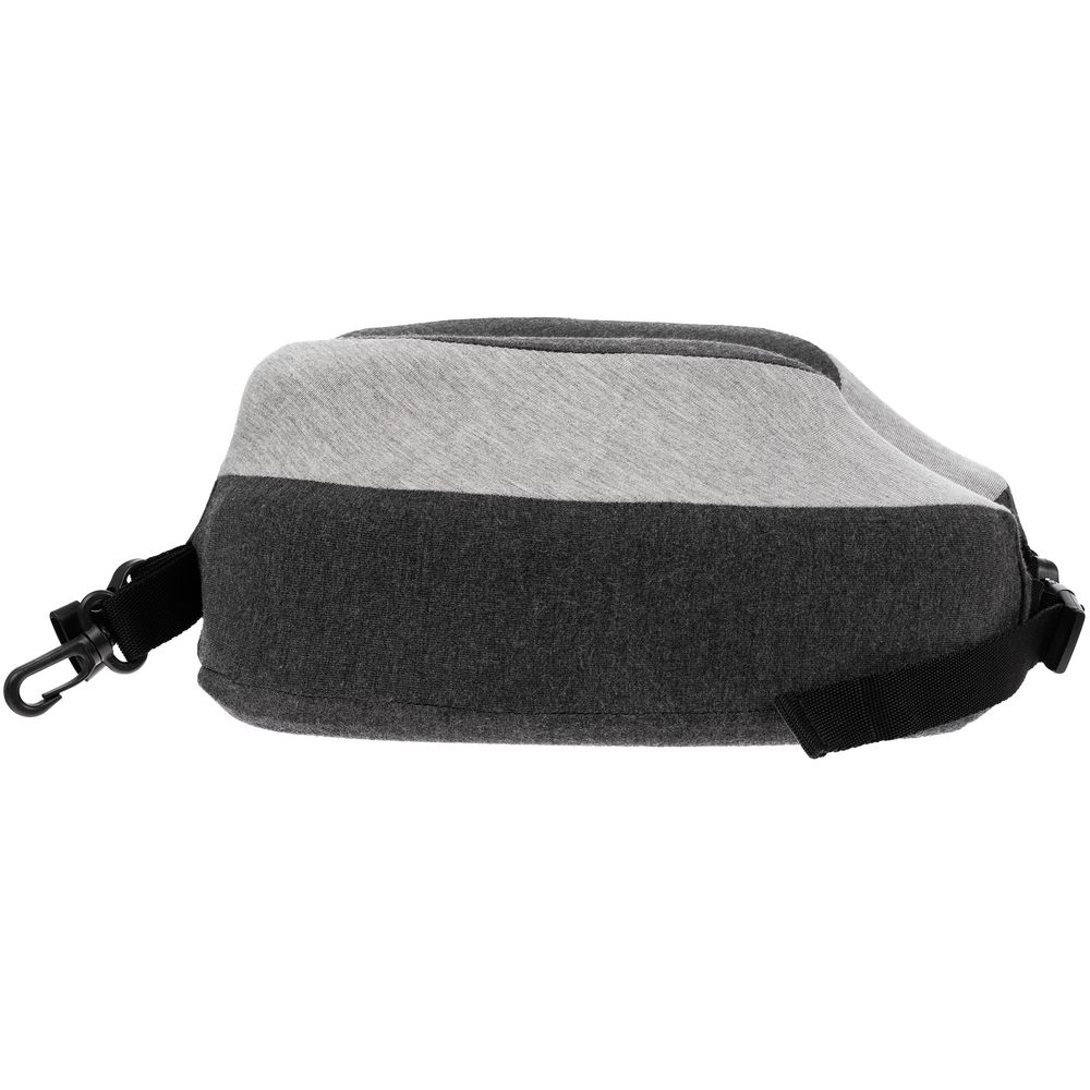 Дорожная подушка Piligrim, серая (Изображение 5)