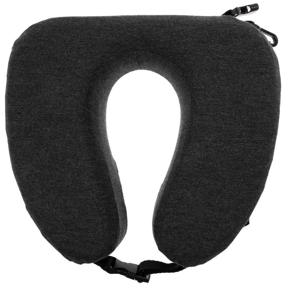 Дорожная подушка Piligrim, серая (Изображение 7)