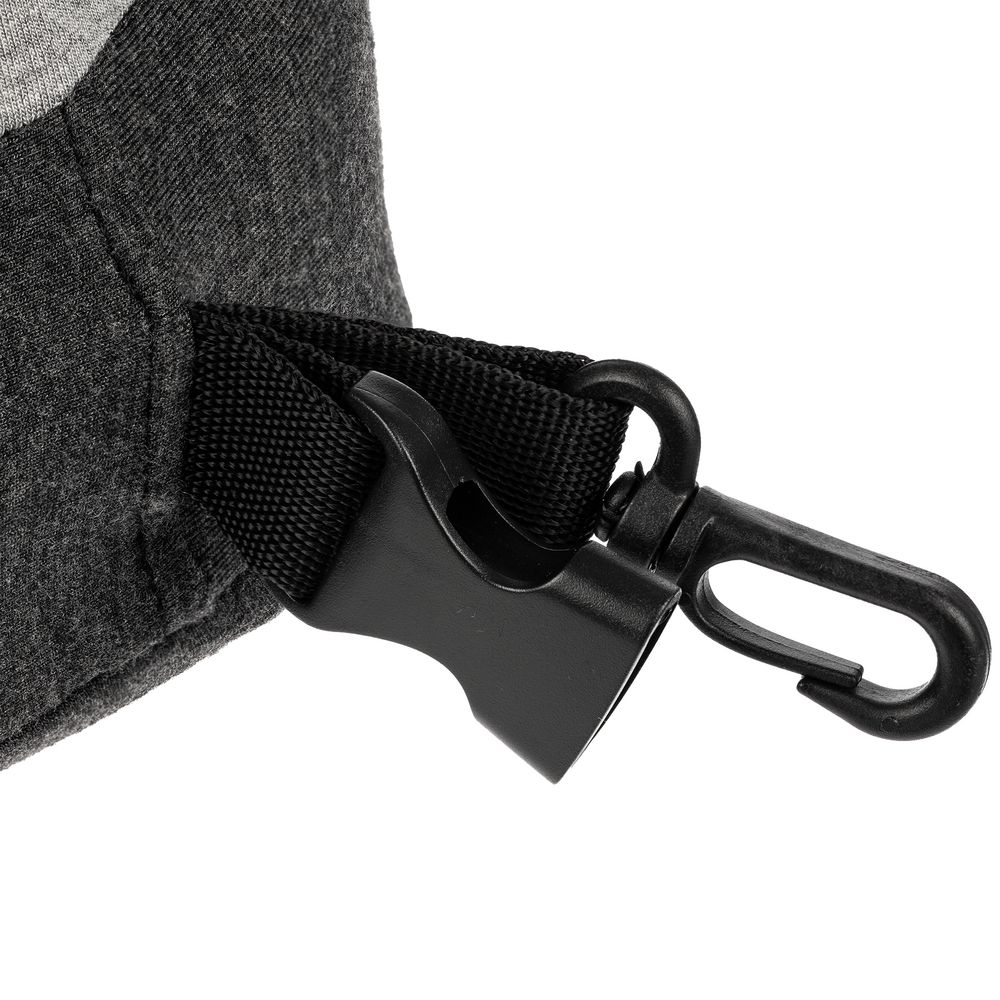 Дорожная подушка Piligrim, серая (Изображение 8)