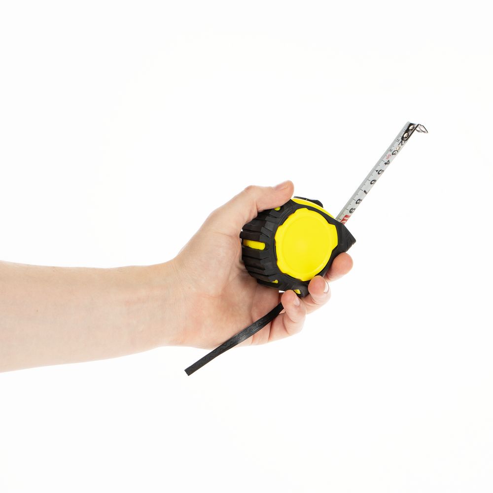 Рулетка Mittari с магнитным наконечником, 5 м, желтая (Изображение 6)