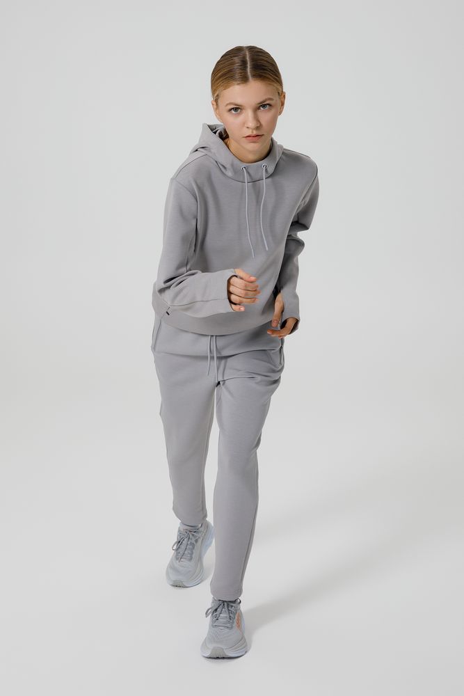 Худи унисекс Begi, серое, размер S (Изображение 10)