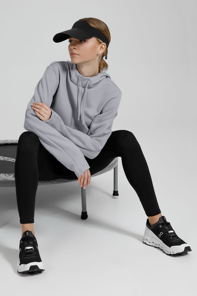 Худи унисекс Begi, серое, размер L (Изображение 11)