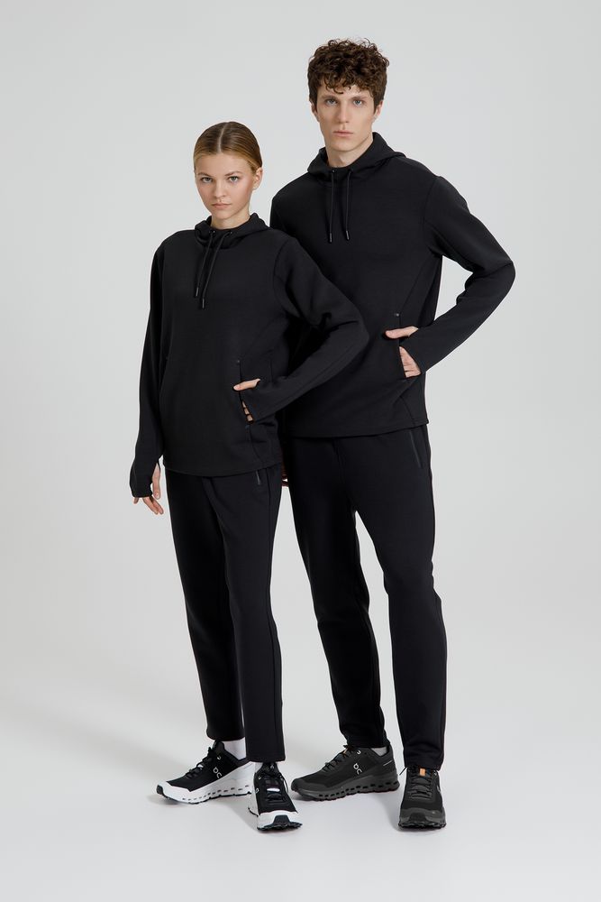 Худи унисекс Begi, черное, размер XL (Изображение 7)