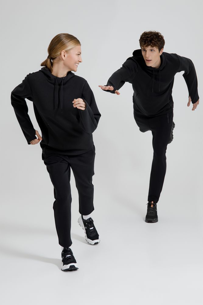 Худи унисекс Begi, черное, размер XL (Изображение 8)