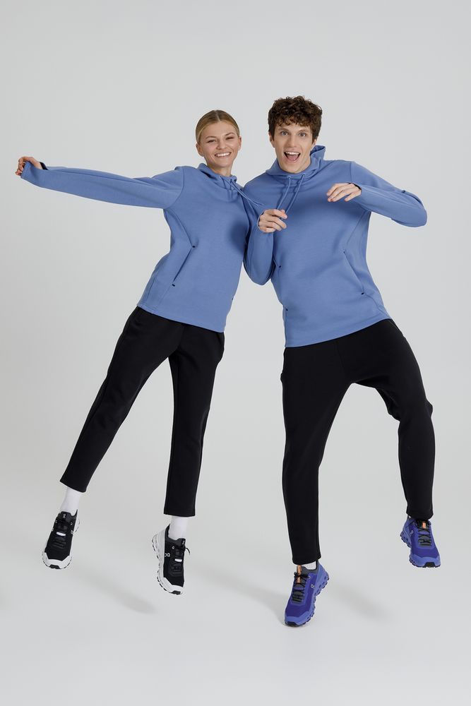 Худи унисекс Begi, синее, размер XS (Изображение 16)