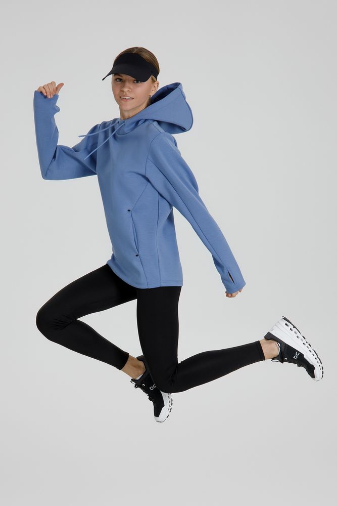 Худи унисекс Begi, синее, размер S (Изображение 12)