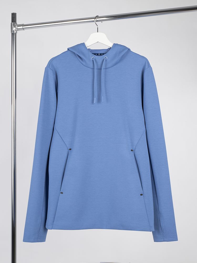 Худи унисекс Begi, синее, размер M (Изображение 1)