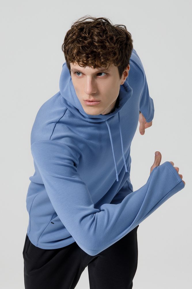 Худи унисекс Begi, синее, размер M (Изображение 13)