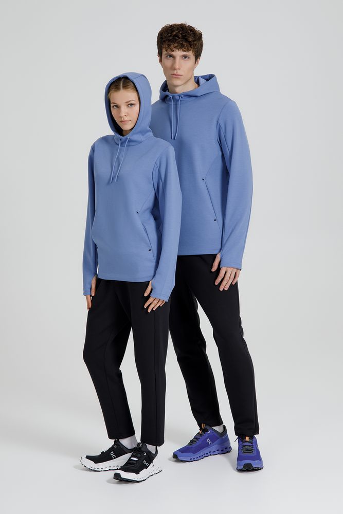 Худи унисекс Begi, синее, размер XL (Изображение 15)