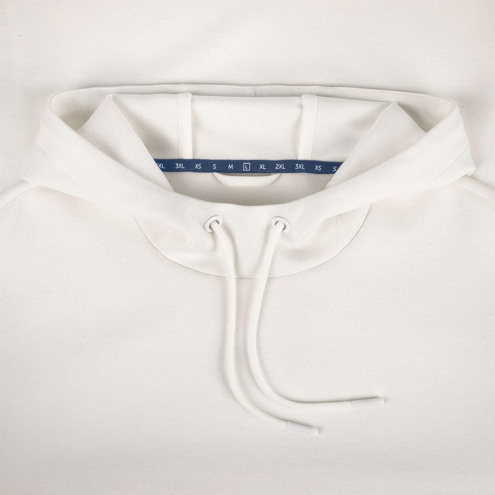 Худи унисекс Begi, молочно-белое, размер XS (Изображение 4)