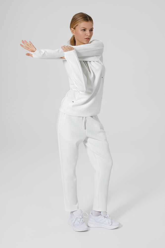 Худи унисекс Begi, молочно-белое, размер XS (Изображение 10)