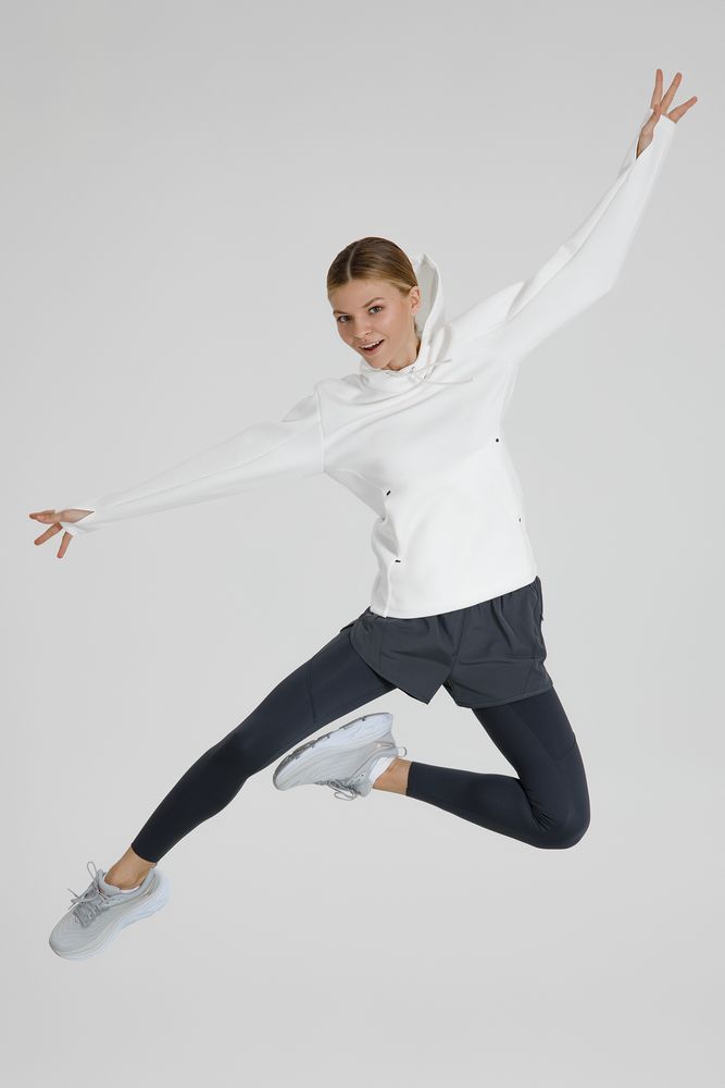 Худи унисекс Begi, молочно-белое, размер M (Изображение 12)