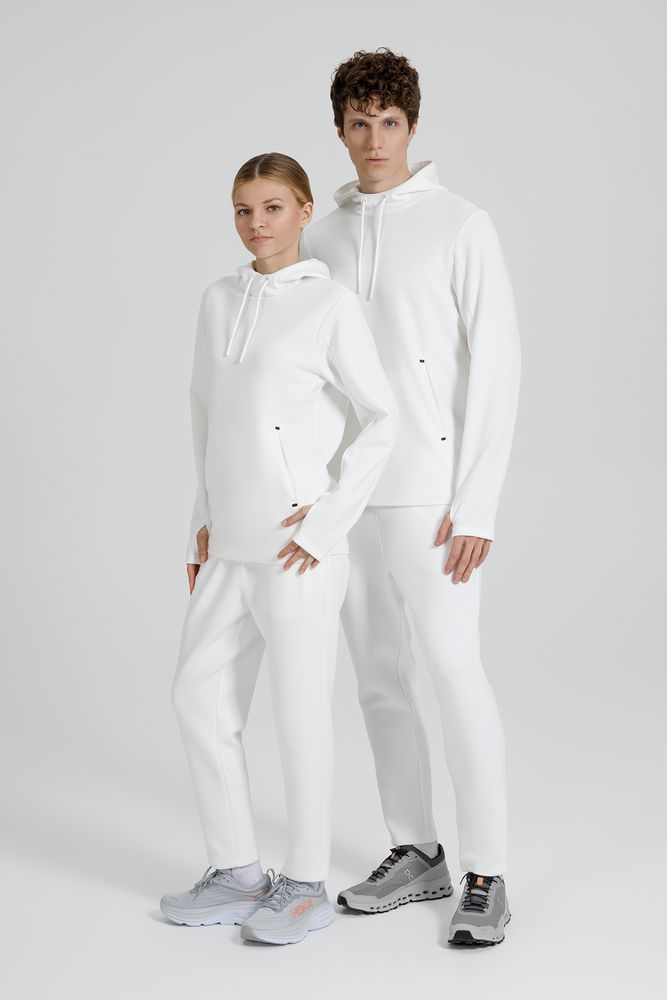 Худи унисекс Begi, молочно-белое, размер L (Изображение 16)