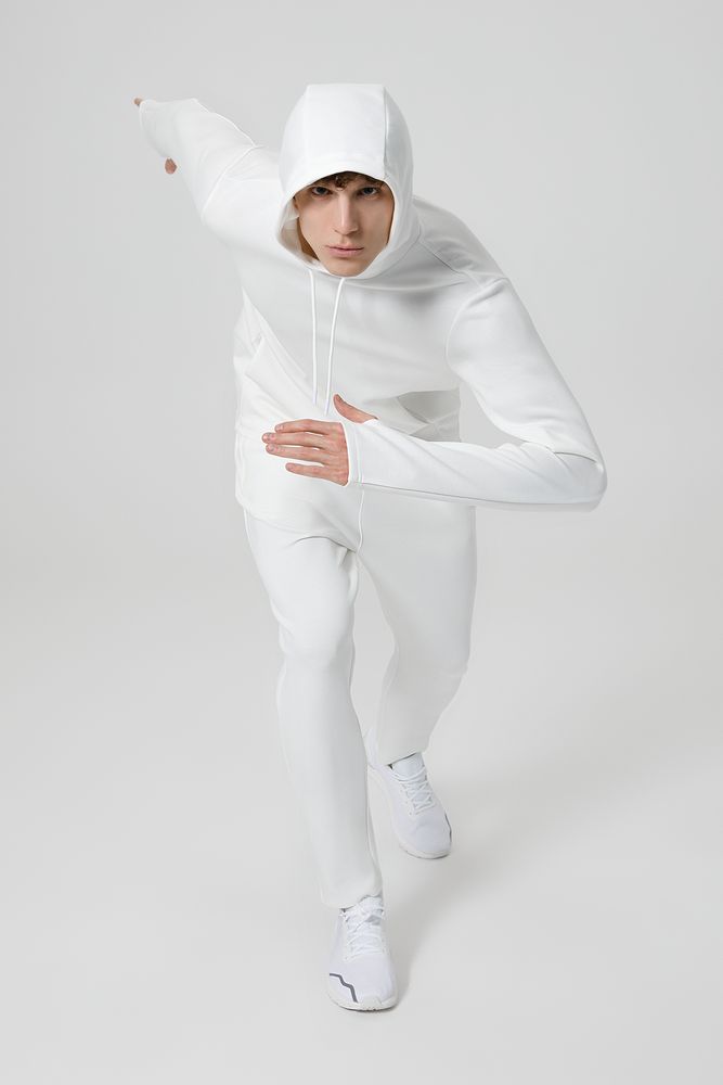 Худи унисекс Begi, молочно-белое, размер XL (Изображение 14)