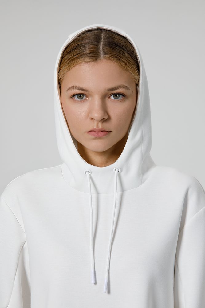 Худи унисекс Begi, молочно-белое, размер XXL (Изображение 9)