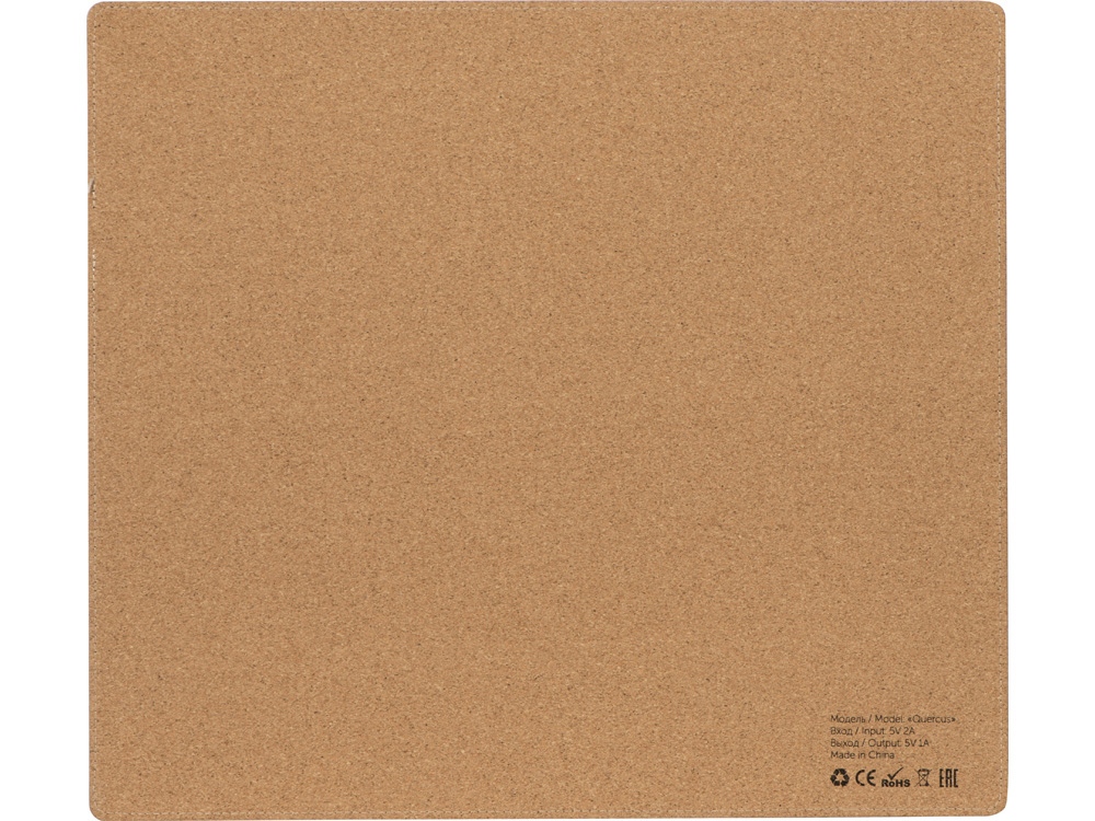 Пробковый коврик для мыши с беспроводной зарядкой Querсus (P) (Изображение 7)