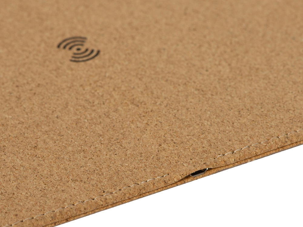 Пробковый коврик для мыши с беспроводной зарядкой Querсus (P) (Изображение 8)