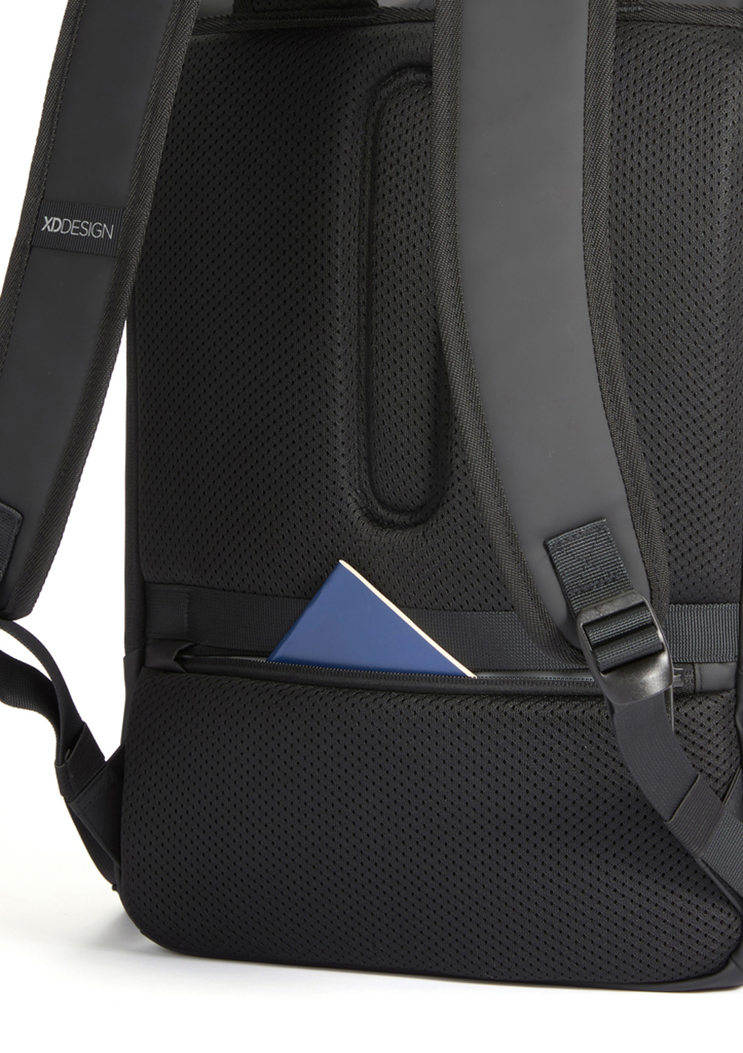 Антикражный водонепроницаемый рюкзак Urban Flap-Top, черный (Изображение 23)