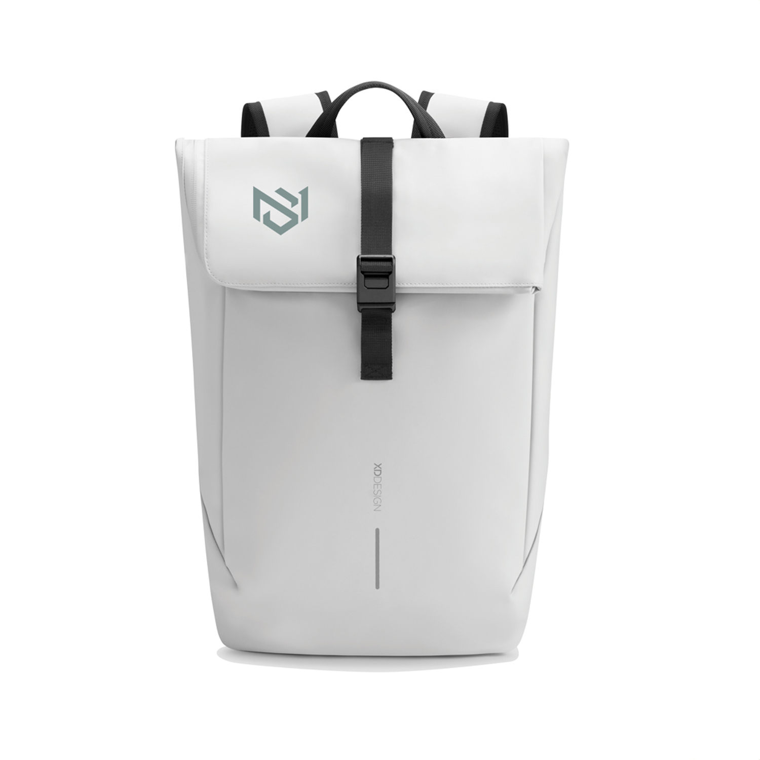 Антикражный водонепроницаемый рюкзак Urban Flap-Top, белый (Изображение 2)