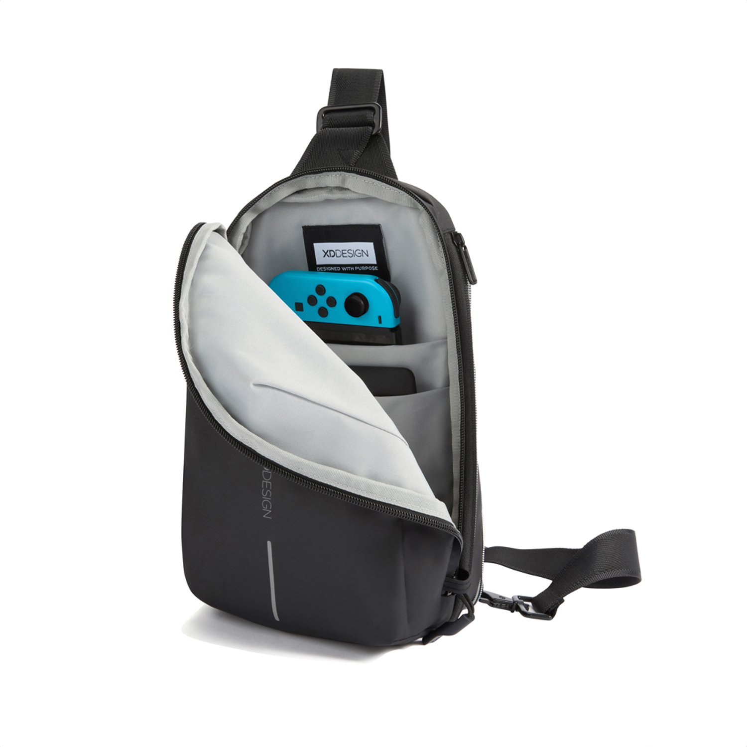 Антикражный рюкзак Urban Sling, черный (Изображение 8)