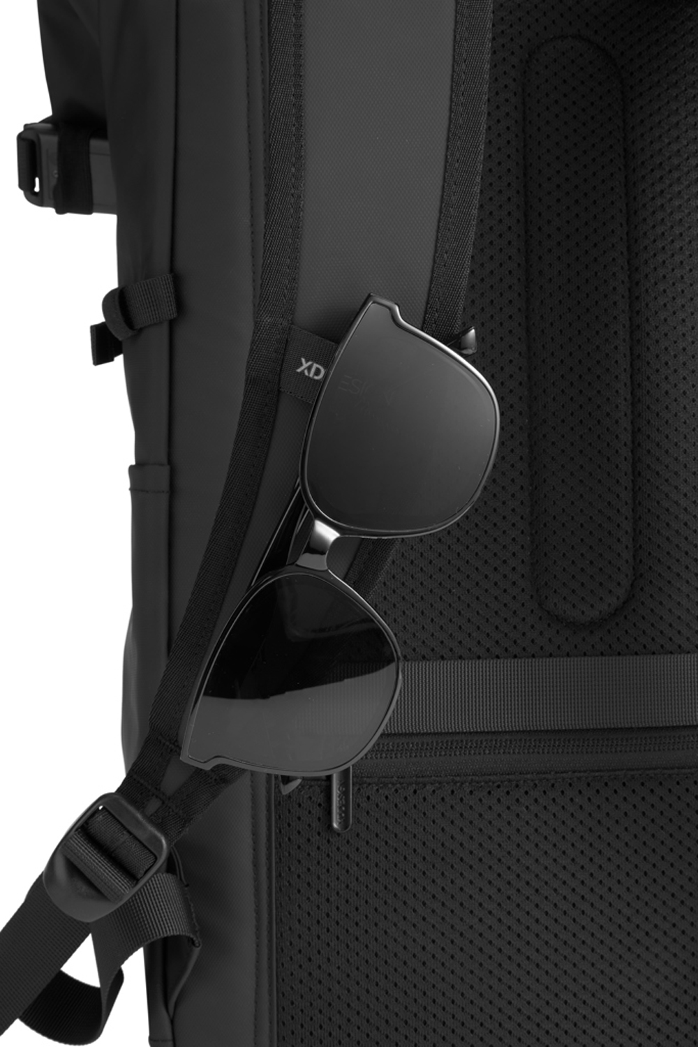 Антикражный рюкзак Urban Roll-top, черный (Изображение 21)