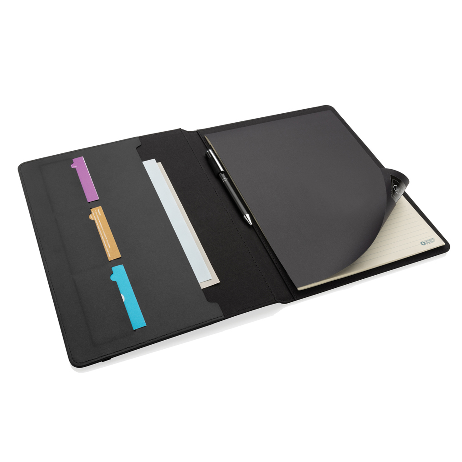 Органайзер с блокнотом Swiss Peak Script из rPET AWARE™, А4 (Изображение 2)