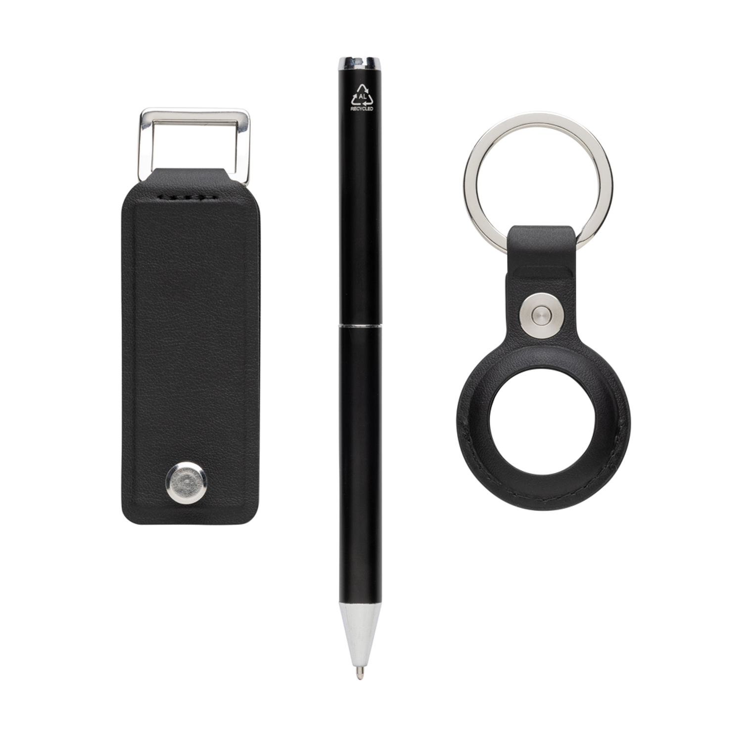 Чехол для ключей с ручкой в комплекте Swiss Peak Tula из переработанного полиуретана RCS (Изображение 6)
