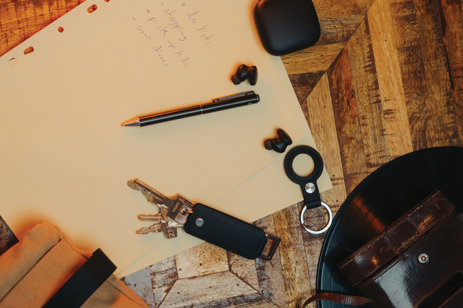 Чехол для ключей с ручкой в комплекте Swiss Peak Tula из переработанного полиуретана RCS (Изображение 12)