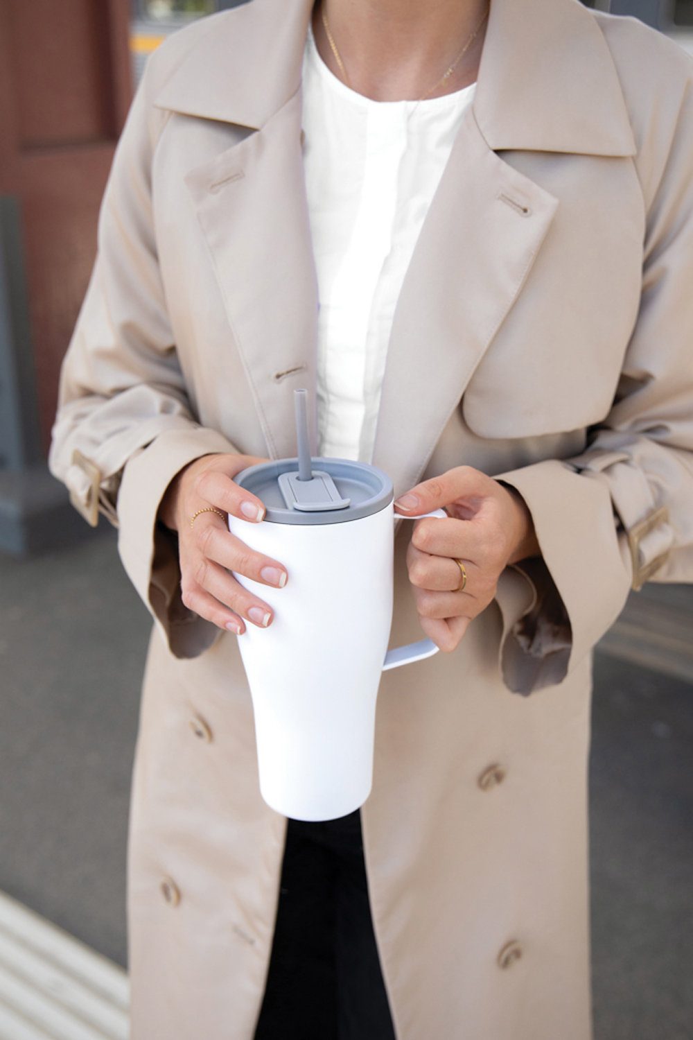 Термобутылка VINGA Eos Voyager из переработанной нержавеющей стали RCS, 800 мл (Изображение 4)