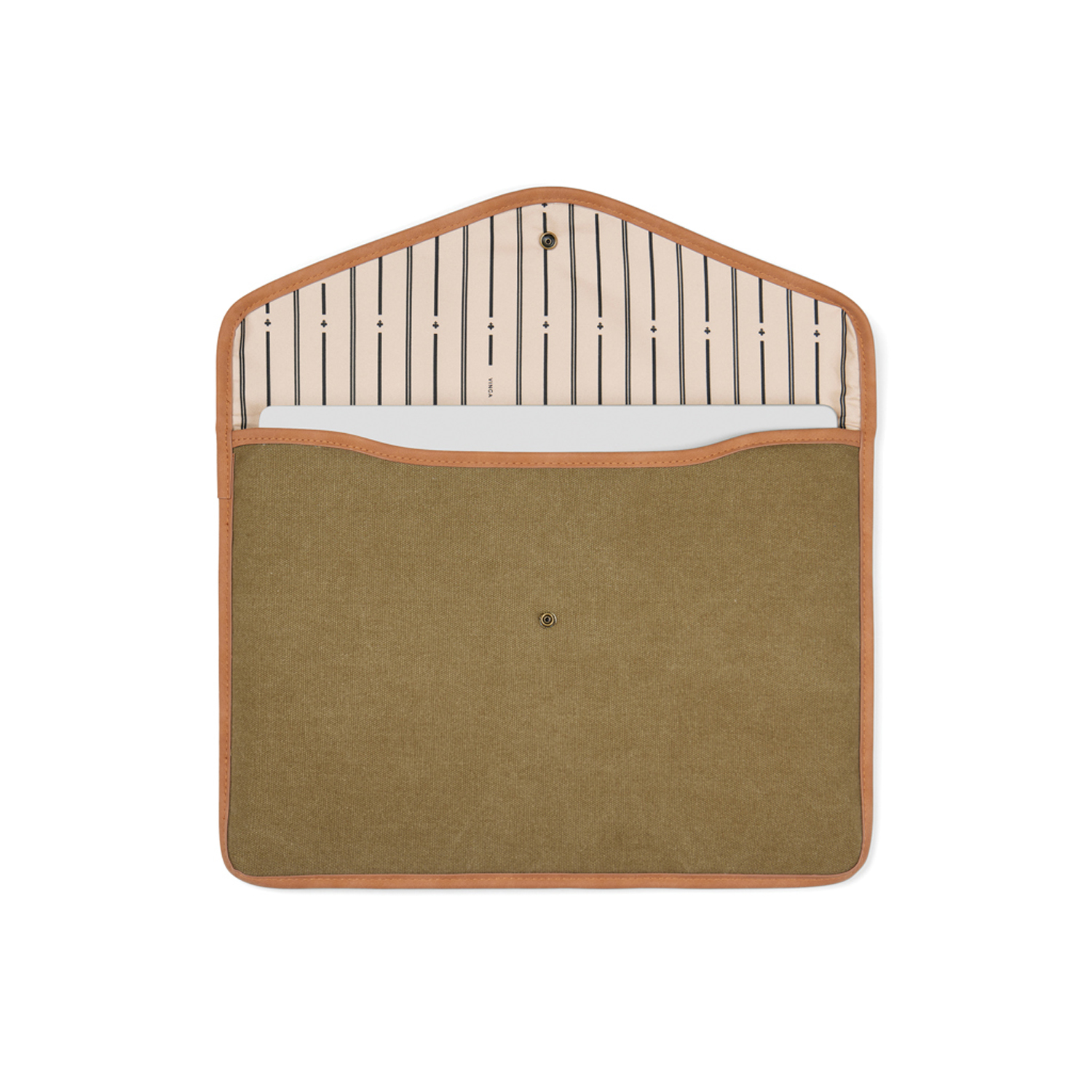 Чехол для ноутбука VINGA Bosler из переработанного канваса GRS, 14’’ (Изображение 2)