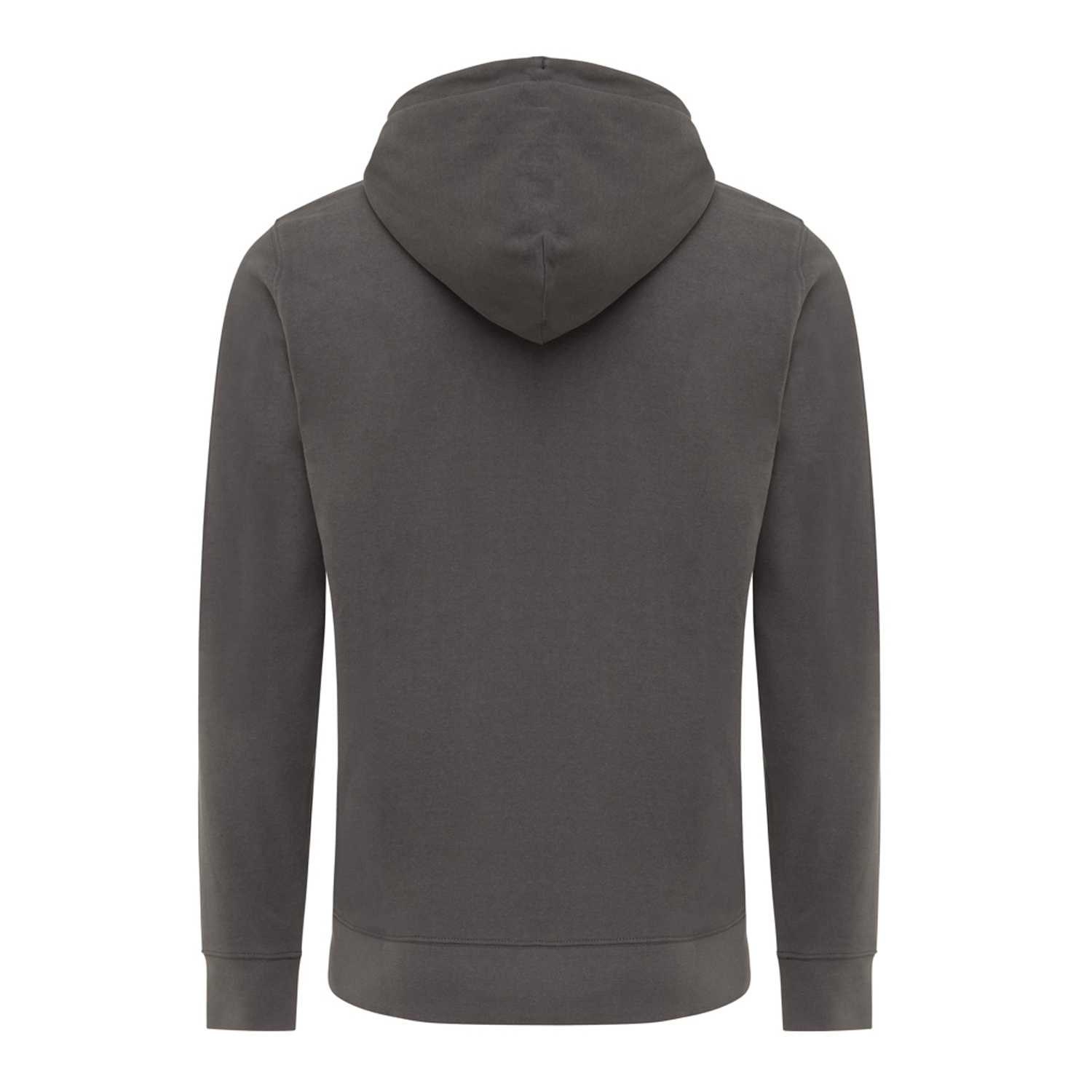 Худи на молнии Iqoniq Abisko из переработанного хлопка, унисекс, 340 г/м² (Изображение 9)