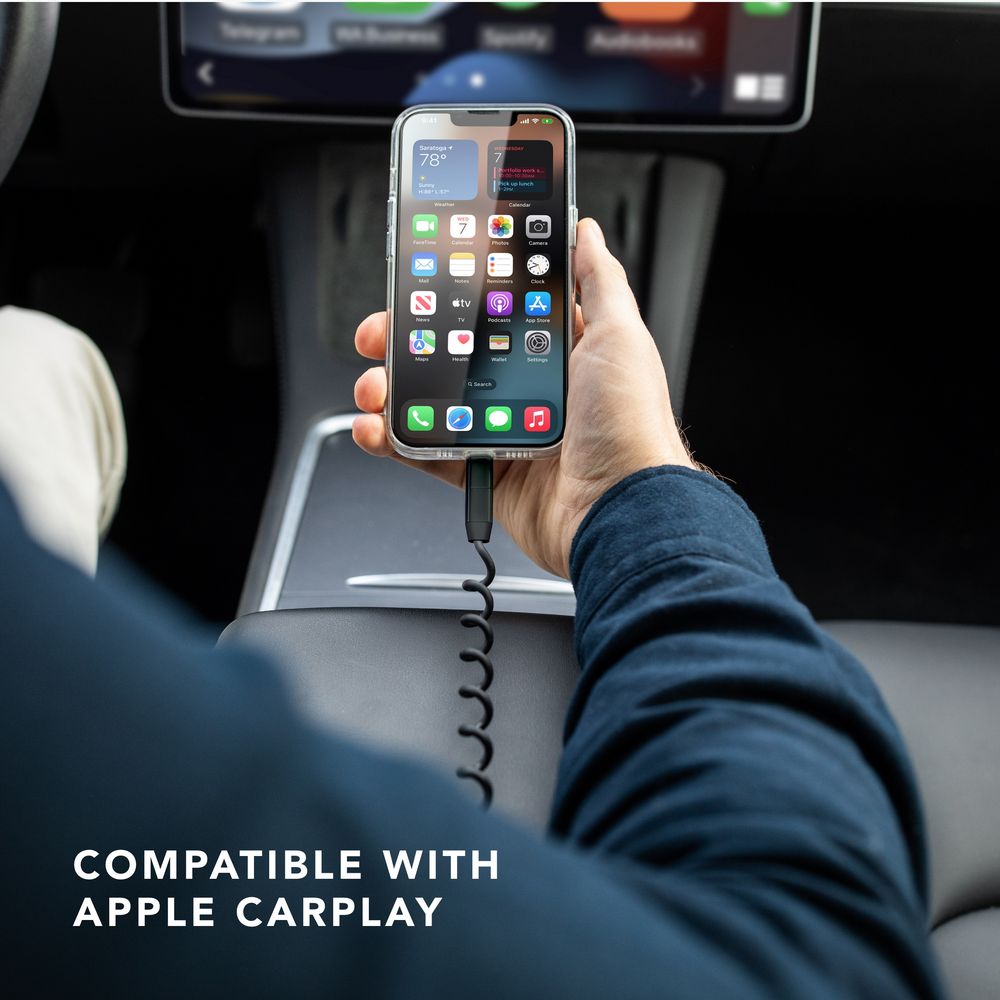 Кабель Vonmahlen Allroundo Еco для быстрой зарядки, черный (Изображение 6)