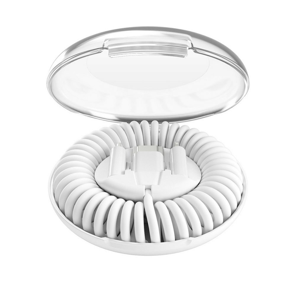 Кабель Vonmahlen Allroundo Eco для быстрой зарядки, белый (Изображение 1)