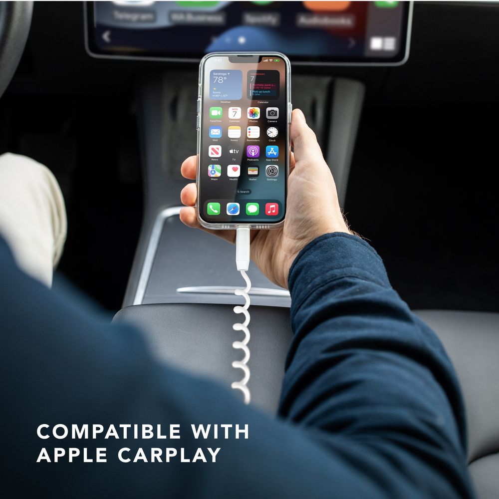 Кабель Vonmahlen Allroundo Eco для быстрой зарядки, белый (Изображение 5)