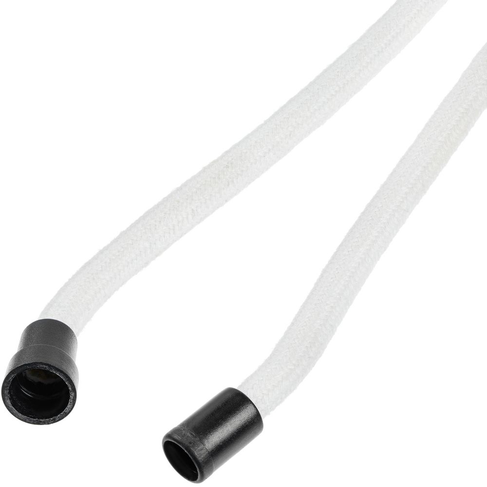 Шнурок для бейджа Tube Wood, белый (Изображение 5)