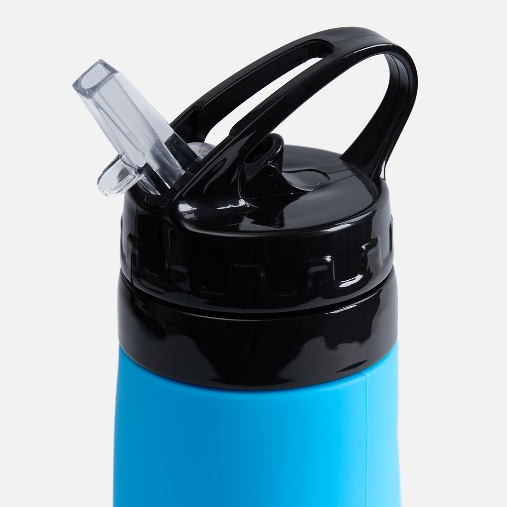 Складная бутылка для воды Langfossen, голубая (Изображение 4)