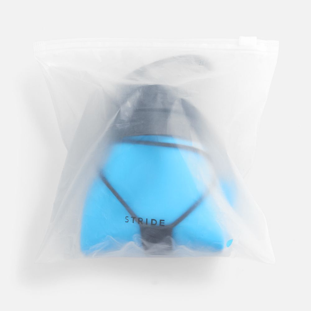 Складная бутылка для воды Langfossen, голубая (Изображение 9)