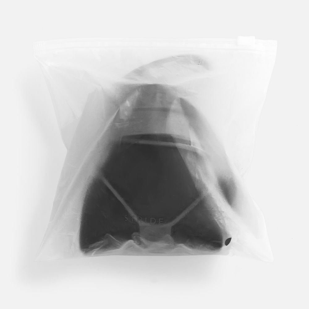 Складная бутылка для воды Langfossen, черная (Изображение 9)