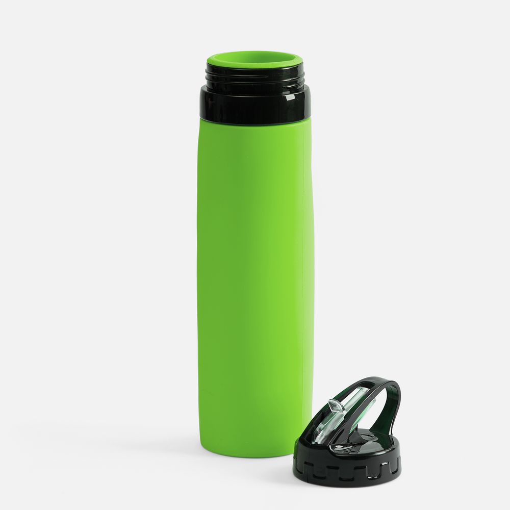Складная бутылка для воды Langfossen, зеленое яблоко (Изображение 3)