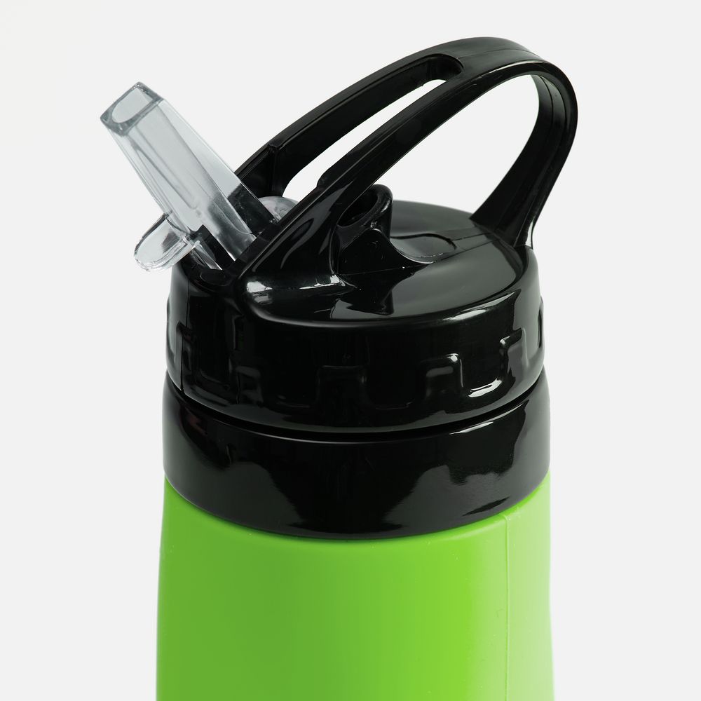 Складная бутылка для воды Langfossen, зеленое яблоко (Изображение 4)