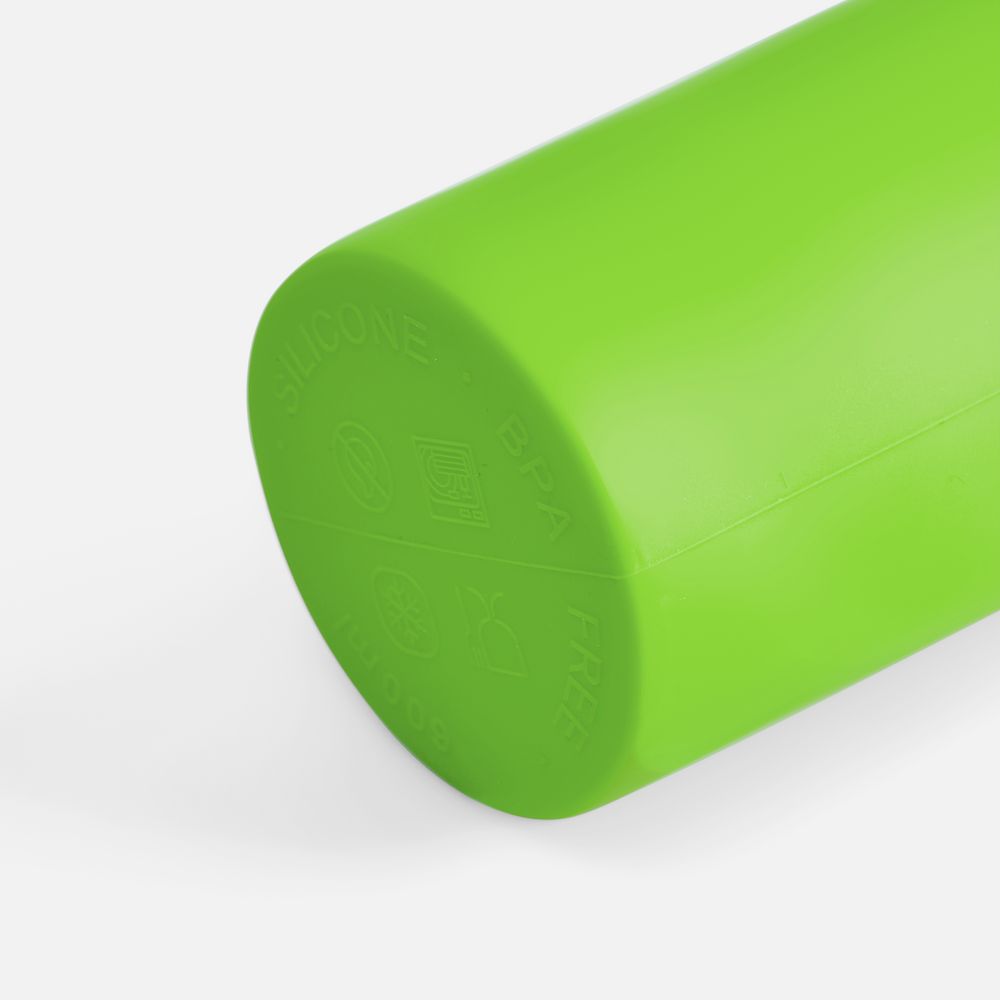 Складная бутылка для воды Langfossen, зеленое яблоко (Изображение 5)