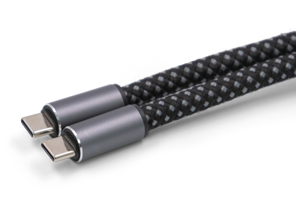 Ремешок-держатель для телефона с зарядным кабелем USB-C - USB-C Lany Wristband Charge Eco, серый (Изображение 6)