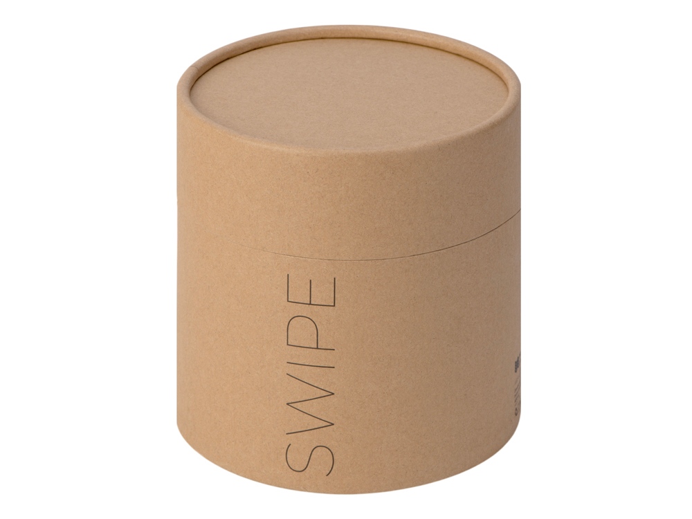 Стальная кружка с двойными стенками Swipe, белый0,00 (Изображение 11)